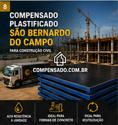 Compensado Plastificado São Bernardo do Campo